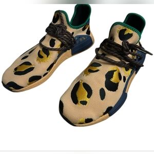 Adidas HU PHARRELL NMD ANIMAL PRINT Size 10